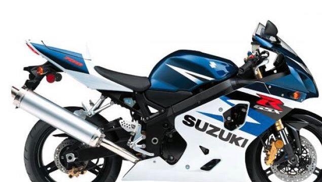 Dekor-Kit SUZUKI GSXR 750 K4 - BLAU