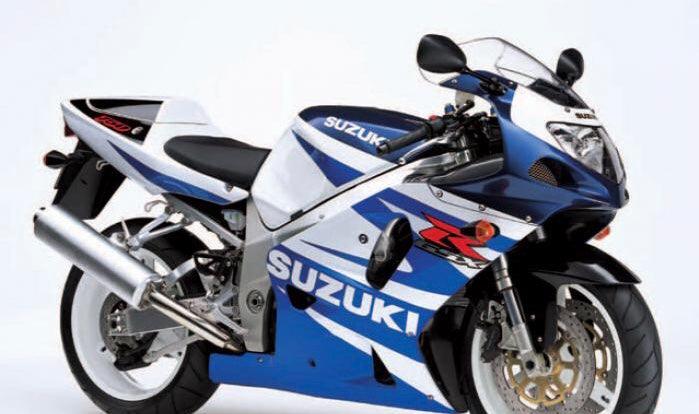 Dekor-Kit SUZUKI GSXR 750 2001 - WEISS