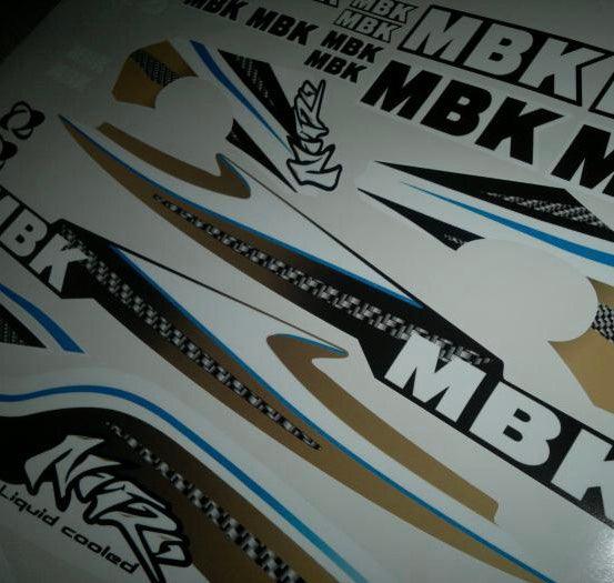 kit gráfico MBK NITRO PLASTIQUE TNT