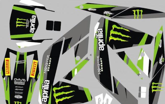 Kit Déco Aprilia SX 50 2006-2017 - MONSTER