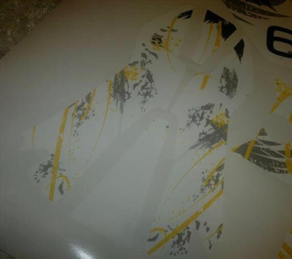 Kit Déco DERBI DRD RACING 2004-2009 - YELLOW