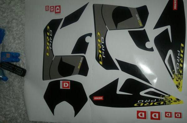 DERBI DRD PRO Deco Kit YELLOW