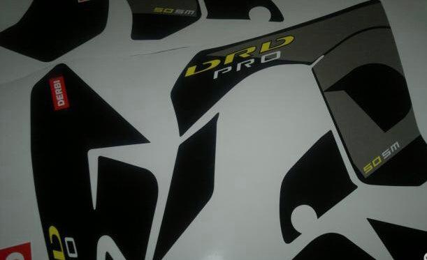 DERBI DRD PRO Deco Kit YELLOW