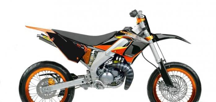 DERBI DRD PRO Deco Kit ORANGE