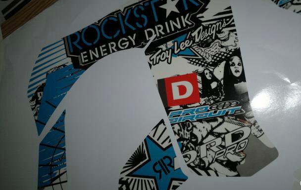 DERBI DRD PRO Deco Kit ROCKSTAR