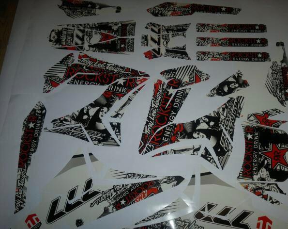 Dekorationskit DERBI PLASTIQUE TNT
