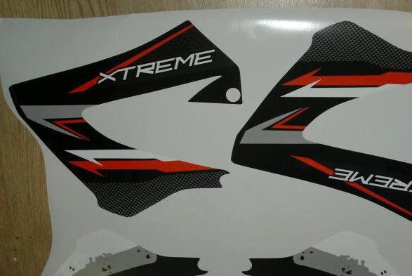 Kit decorativo DERBI XTREME XRACE PRIMA DEL 2011 - ORIGINE ROSSO