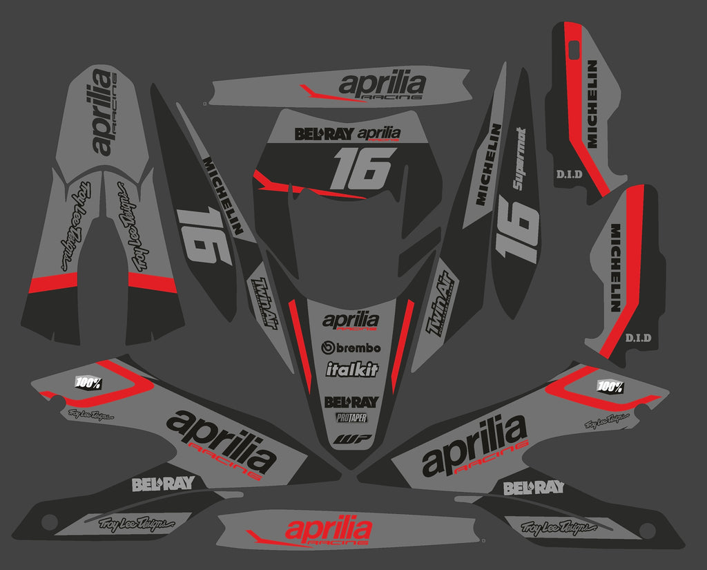 Verkleidungskit & Dekor Radical Racing Aprilia SX 125 ab Bj. 18