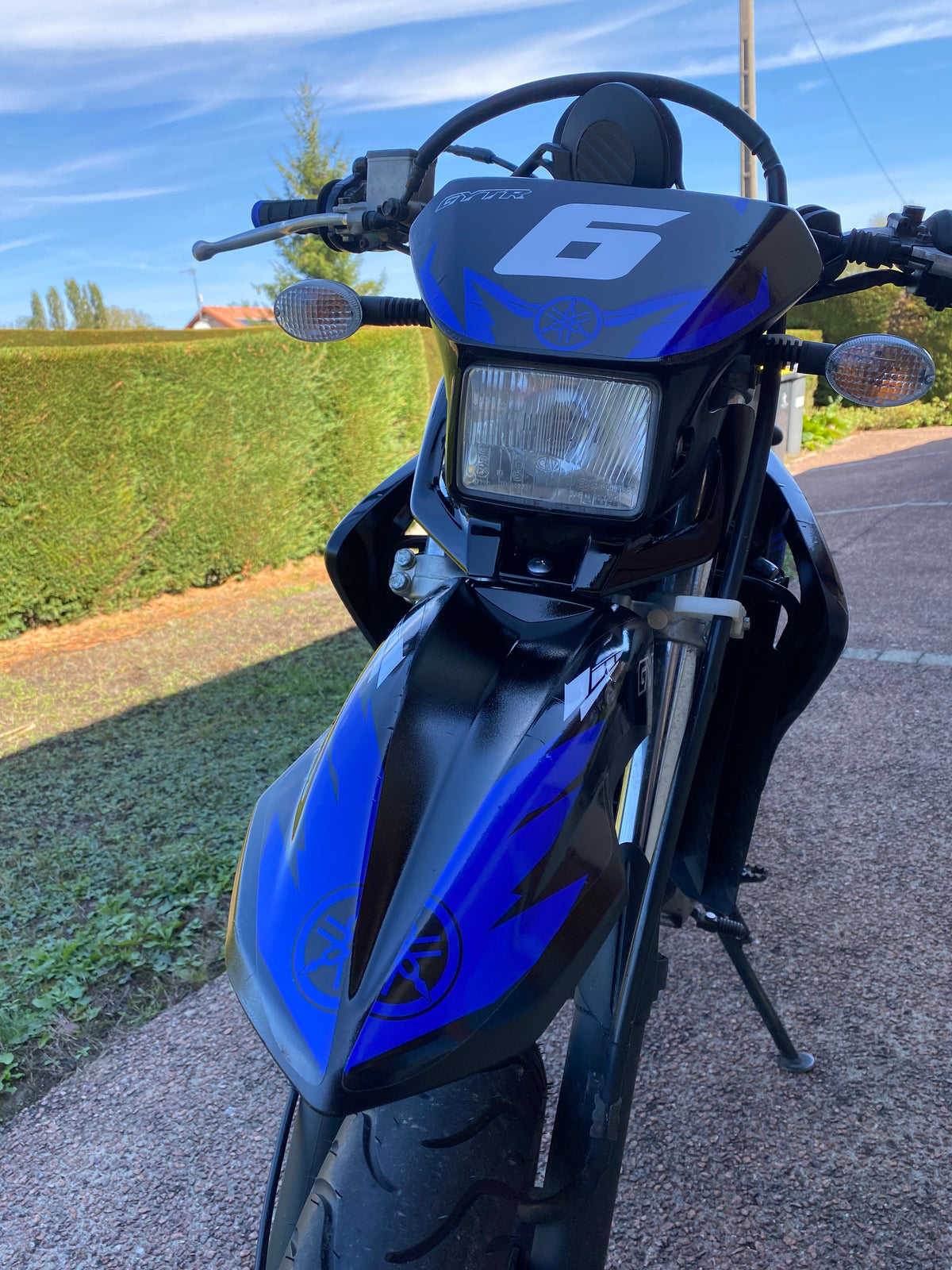 Kit Déco Yamaha DTR DTX 125 2004-2007 - BLEU