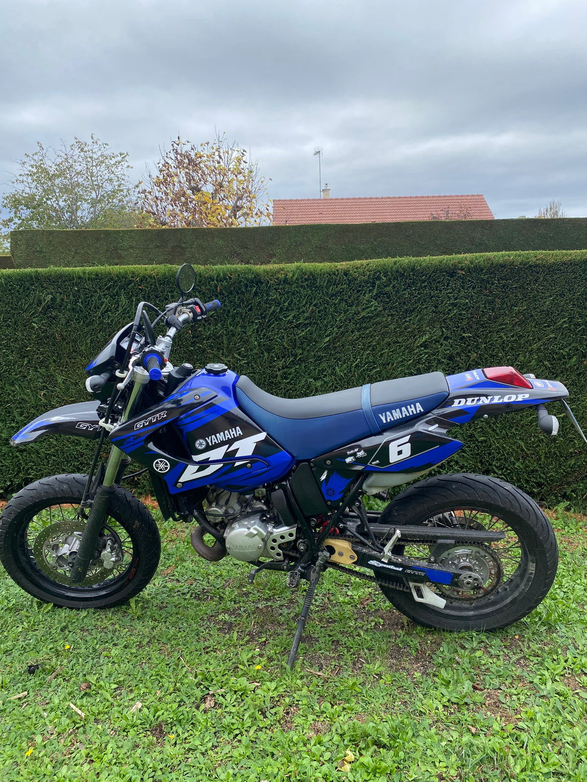 Kit Déco Yamaha DTR DTX 125 2004-2007 - BLEU