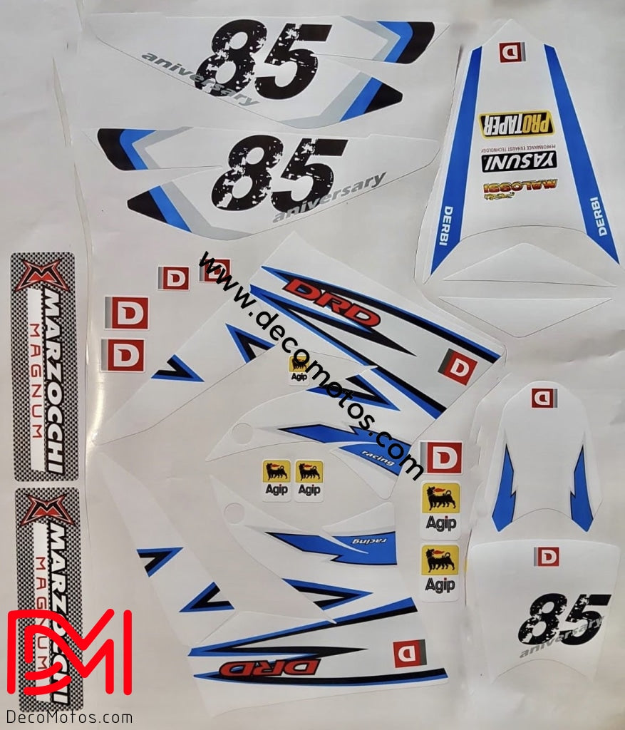 Kit Deco Derbi Xtreme / Racing Apres 2011 85 Anniversary