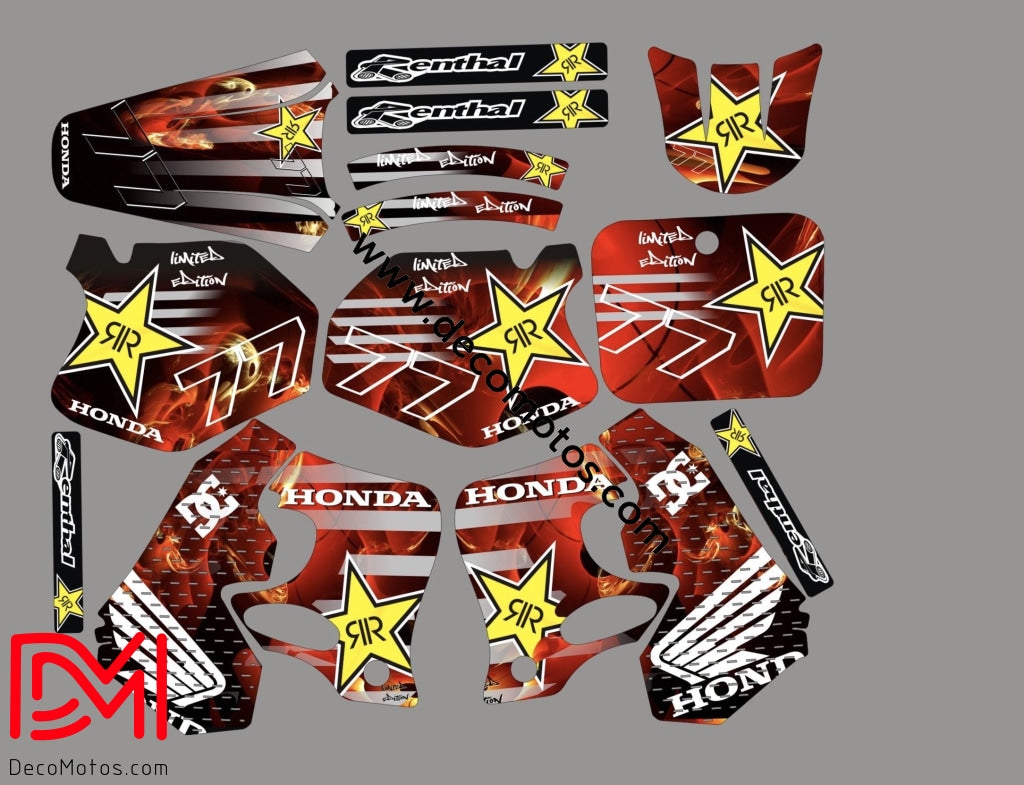 graphic kit HONDA CR 125 - Graphic Kits Stickers | DecoMotos