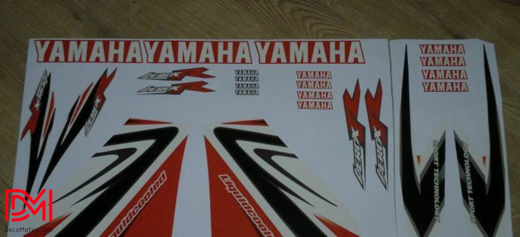 Kit Deco Yamaha Aerox R 2008 Rouge