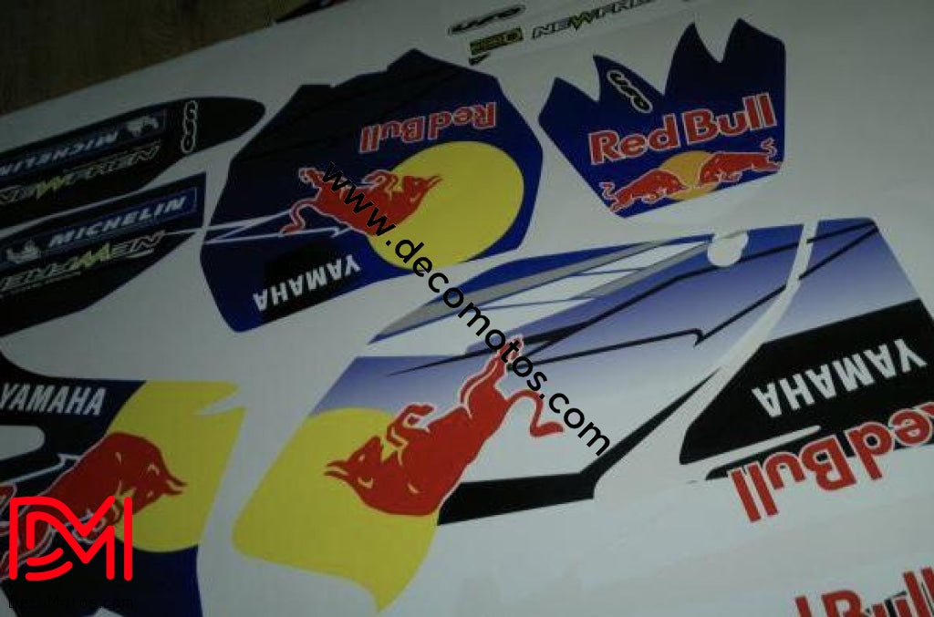 Kit Déco Yamaha Wrf 250-450 2007-2011 Red Bull
