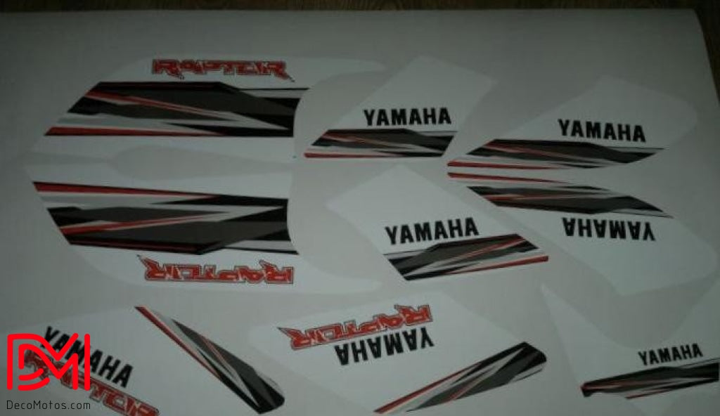Kit Déco Yamaha Yfm 660 Raptor White